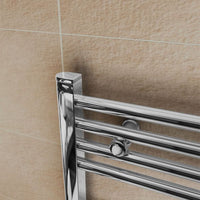 Eastbrook Wingrave Vertical Curved Heated Towel Rail