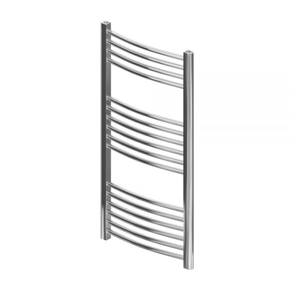Eastbrook Wingrave Vertical Curved Heated Towel Rail