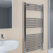 Eastbrook Wingrave Vertical Curved Heated Towel Rail