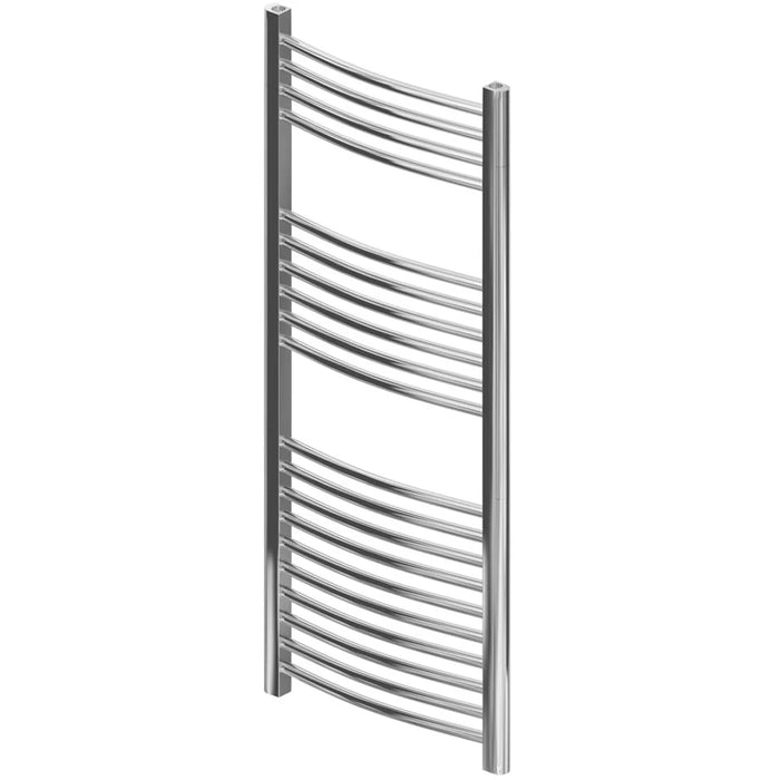 Eastbrook Wingrave Vertical Curved Heated Towel Rail