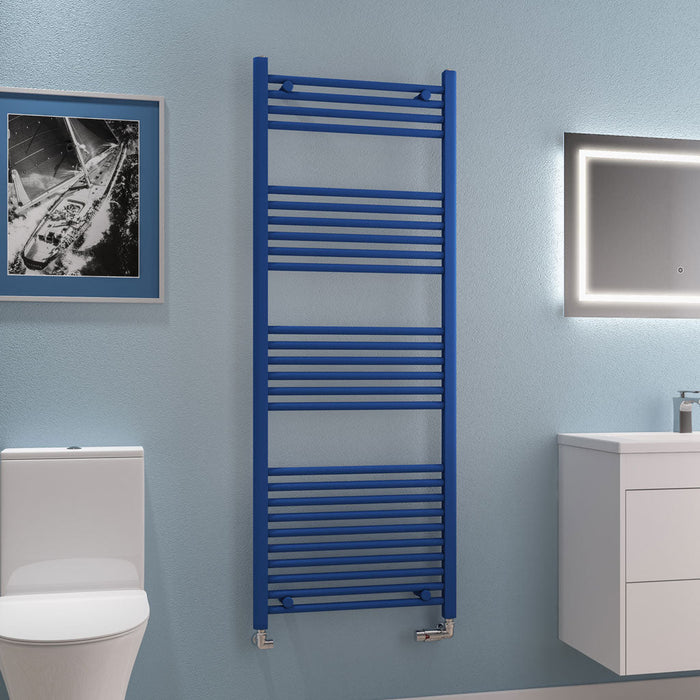 Eastbrook Wingrave Vertical Straight Heated Towel Rail