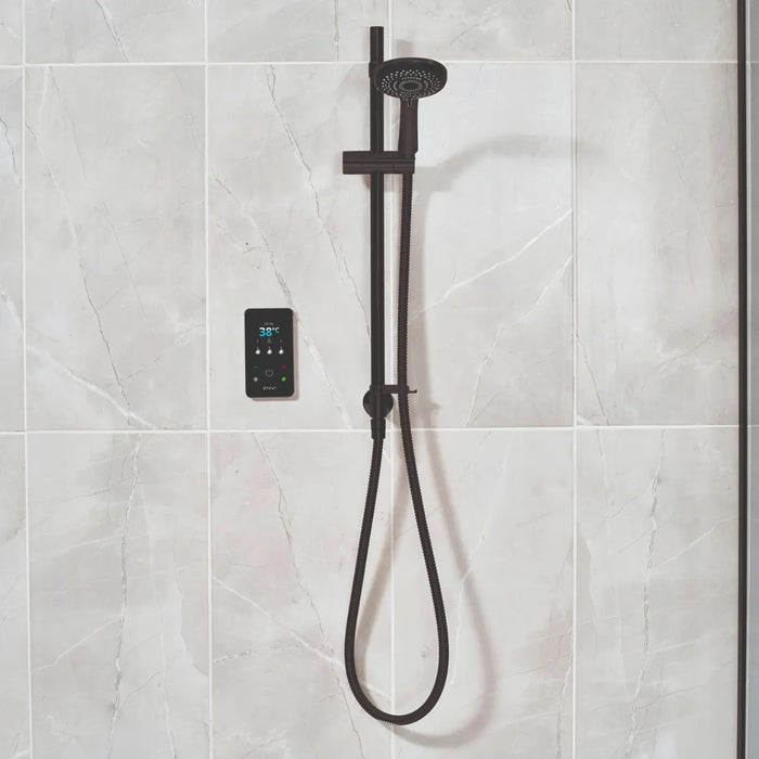 Triton ENVi Thermostatic Electric Shower with Inline Wall Fed Shower Kit