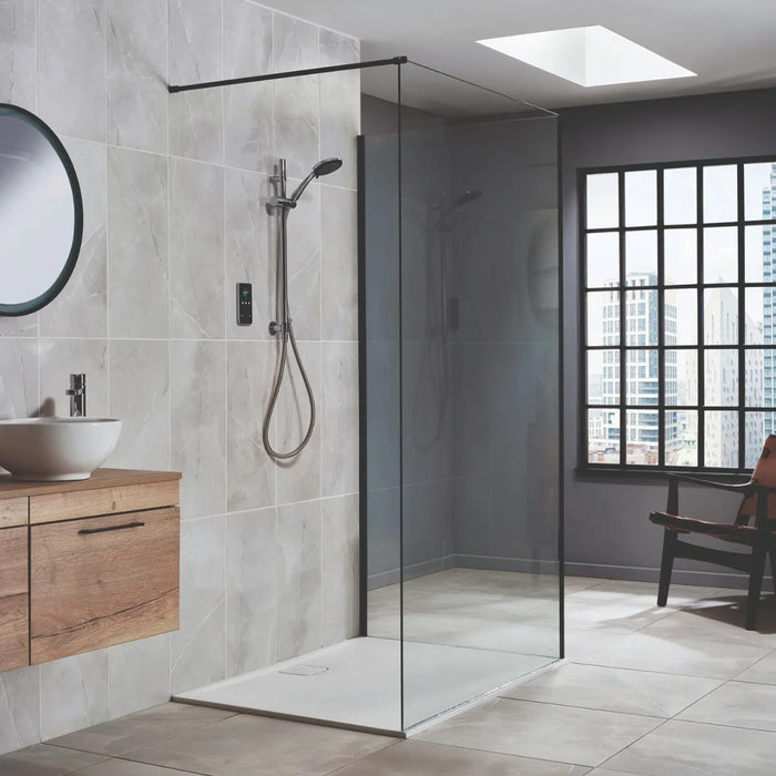 Triton ENVi Thermostatic Electric Shower with Inline Wall Fed Shower Kit