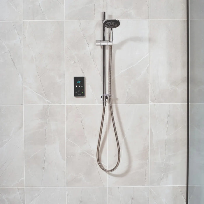 Triton ENVi Thermostatic Electric Shower with Inline Wall Fed Shower Kit