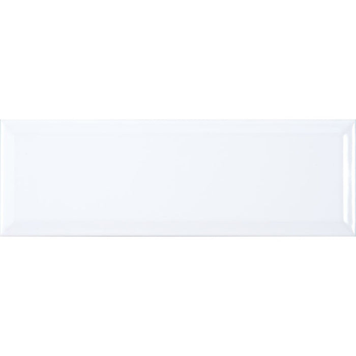 Euforico White Glossy Ceramic Wall Tile