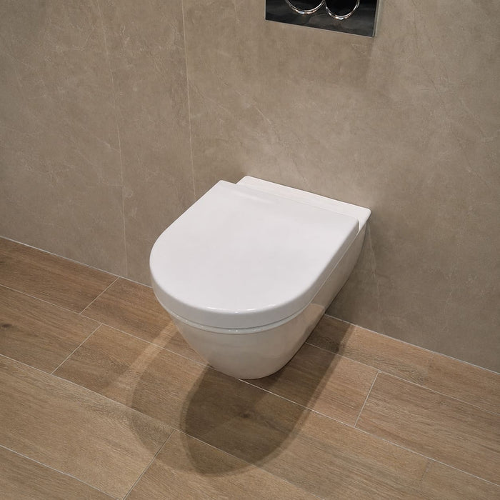 Ex-Display Duravit Darling New Rimless Wall Hung Toilet with Soft Close Seat