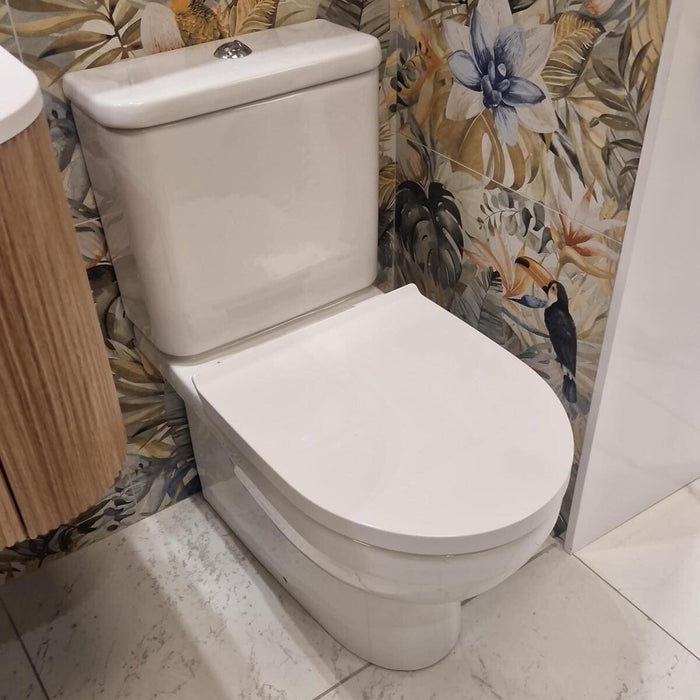 Ex-Display Duravit No.1 Rimless Close Coupled Toilet with Soft Close Seat