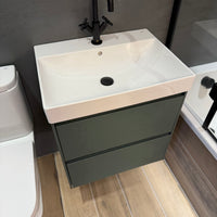 Ex-Display Roca Ona 600mm Wall Hung Vanity Unit & Basin