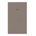 Extra Flat Rectangular Slate Shower Tray - Basalt - 800mm