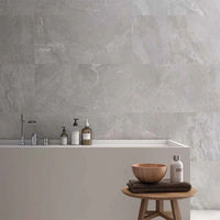 Favola Perla Stone Effect Matt Porcelain Wall & Floor Tile