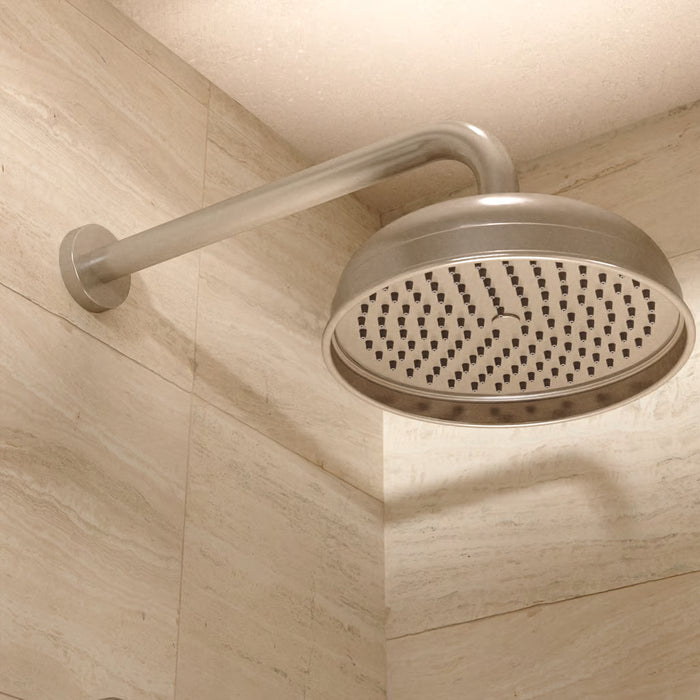 Crosswater Wall Mounted Shower Arm - Brushed Nickel