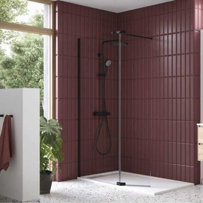 Flair Ayo 10mm Wetroom Clear Glass Panel
