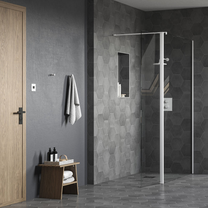Flair Ayo 10mm Wetroom Clear Glass Panel