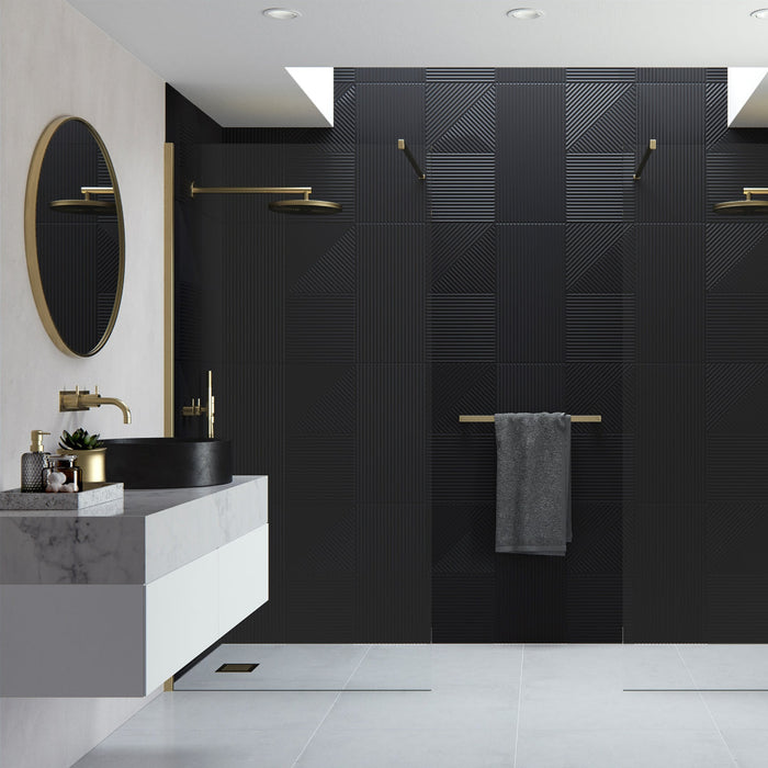 Flair Ayo 8mm Wetroom Clear Glass Panel