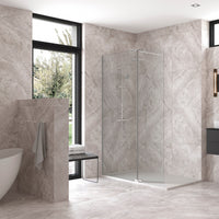Flair Ayo 8mm Wetroom Hinge Rotating Deflector Panel