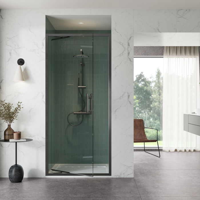Flair Eto 8mm Recessed Infold Shower Door