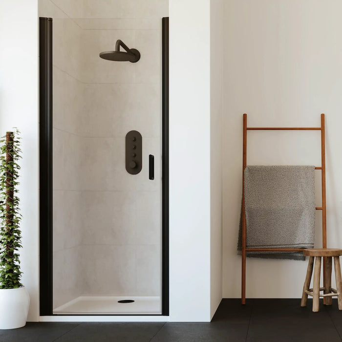 Flair Frameless 6mm Recessed Pivot Shower Door