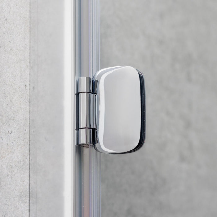 Flair Ili 6mm Hinged Quadrant Shower Door - 900mm