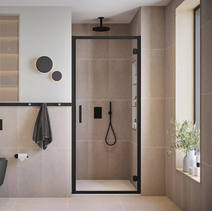 Flair Ili 6mm Recessed Hinged Shower Door