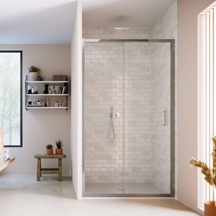 Flair Ili 6mm Recessed Sliding Shower Door
