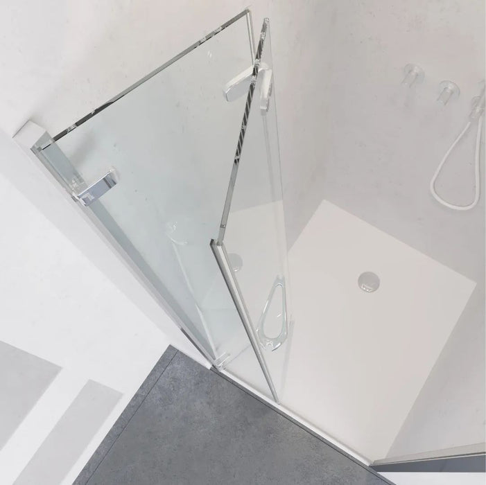 Flair Oro 8mm Bifold Shower Door with Side Panel
