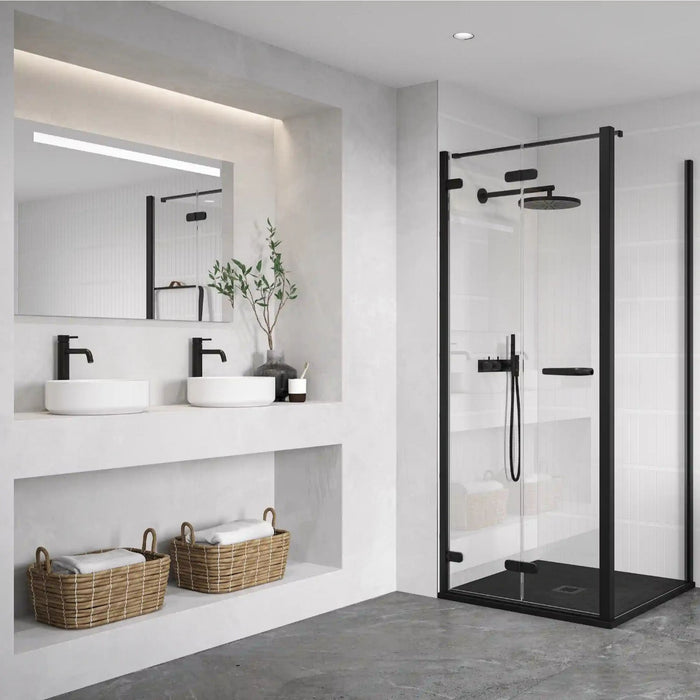Flair Oro 8mm Bifold Shower Door with Side Panel