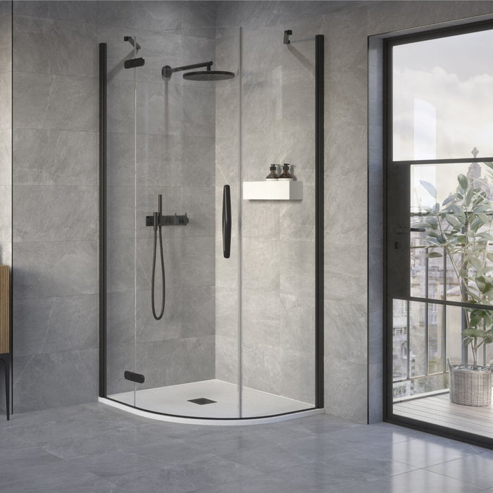 Flair Oro 8mm Hinged Quadrant Shower Door