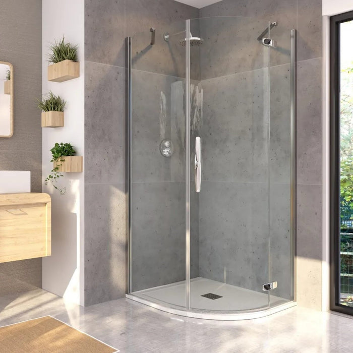 Flair Oro 8mm Hinged Quadrant Shower Door