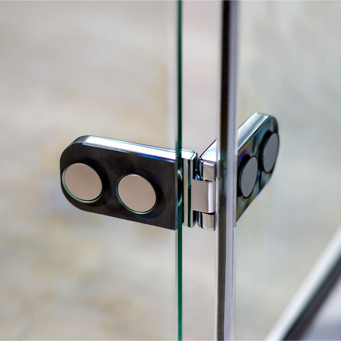 Flair Oro 8mm Hinged Quadrant Shower Door