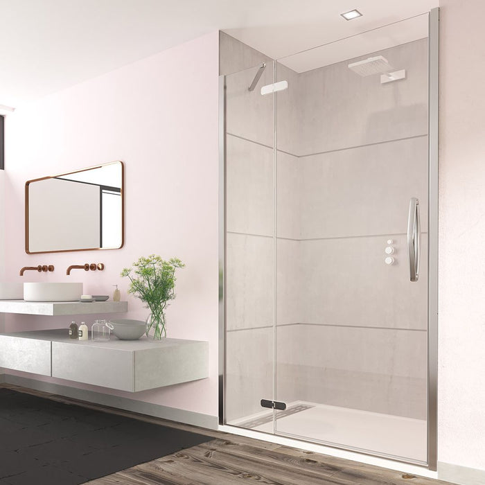 Flair Oro 8mm Recessed Hinged & Inline Shower Door
