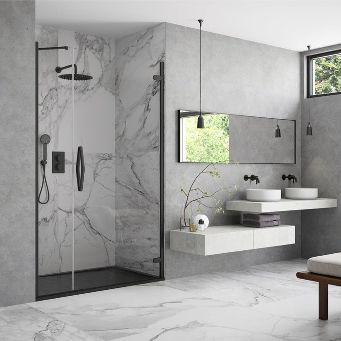 Flair Oro 8mm Recessed Hinged & Inline Shower Door
