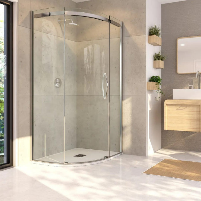 Flair Oro 8mm Sliding Quadrant Shower Door