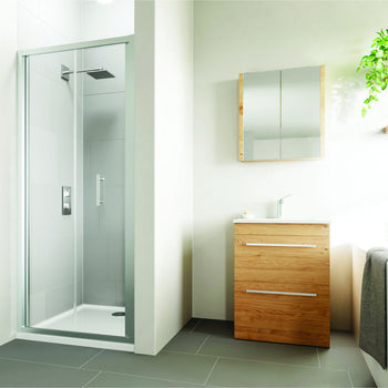 Flair Verve Pro 6mm Recessed Bifold Shower Door