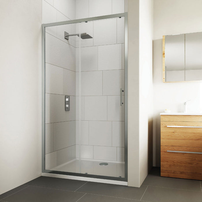 Flair Verve Pro 6mm Recessed Sliding Shower Door