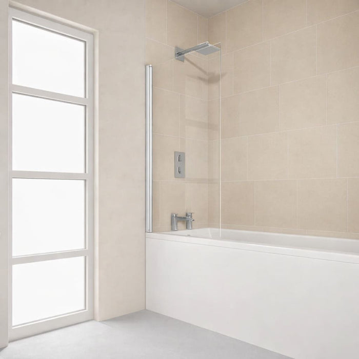 Flair Verve Pro 6mm Rotating Square Bathscreen 1400mm x 800mm