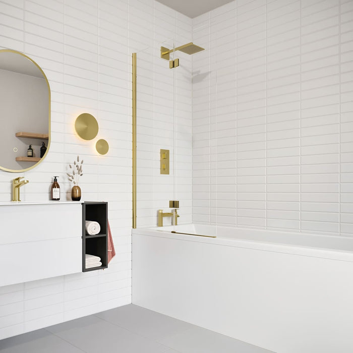 Flair Verve Pro 8mm Two Panel Bathscreen 1500mm x 900mm