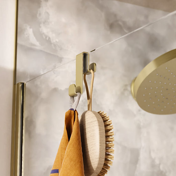 Crosswater Fold Single Over Shower Robe Hook