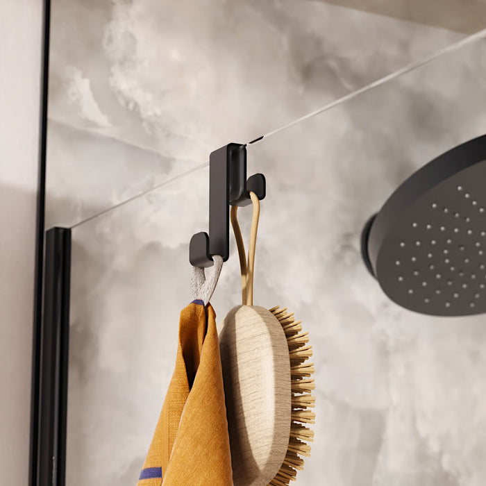 Crosswater Fold Single Over Shower Robe Hook