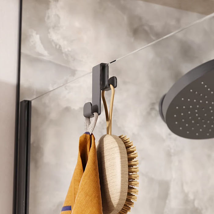 Crosswater Fold Single Over Shower Robe Hook