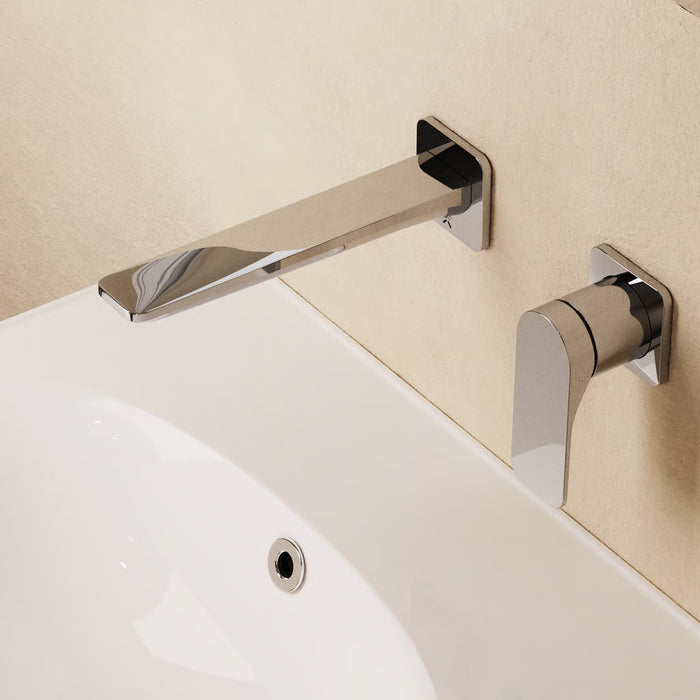 Crosswater Fuse 2 Hole Wall Mounted Basin Mixer Tap