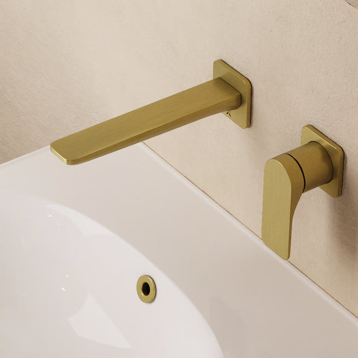 Crosswater Fuse 2 Hole Wall Mounted Basin Mixer Tap