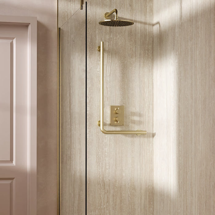 Crosswater Angle Grab Bar - Right Handed