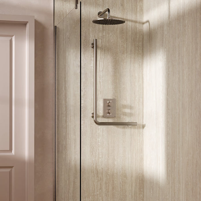 Crosswater Angle Grab Bar - Right Handed