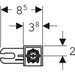 Geberit Duofix Installation Frame Wall anchors
