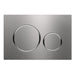 Geberit Sigma20 Dual Flush Plate - Brushed Stainless Steel