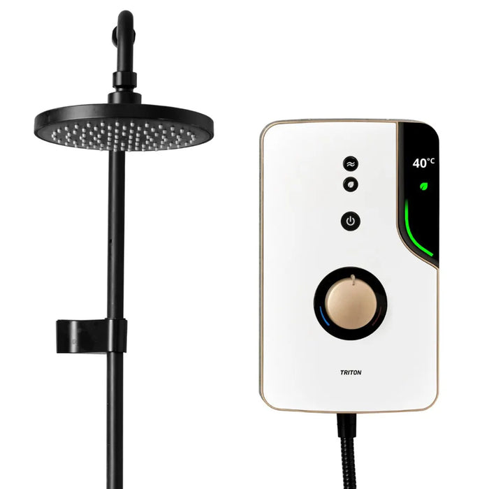 Triton ENlight 9.5kW Thermostatic Electric Shower with UNIQ Shower Kit