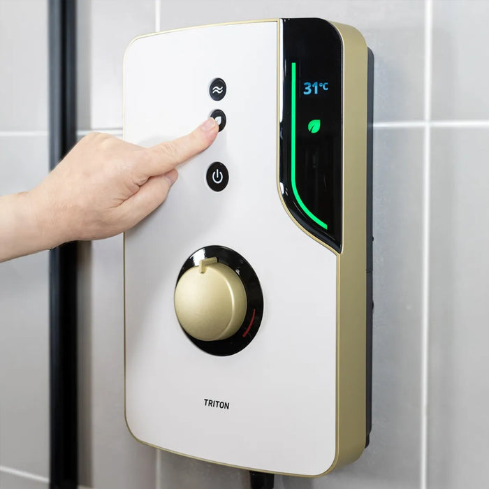 Triton ENlight 9.5kW Thermostatic Electric Shower with UNIQ Shower Kit