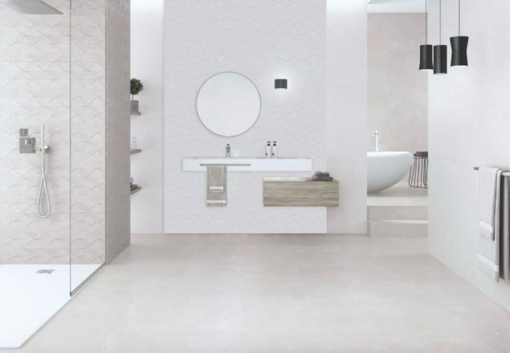Genova Perla Satin Ceramic Wall Tile