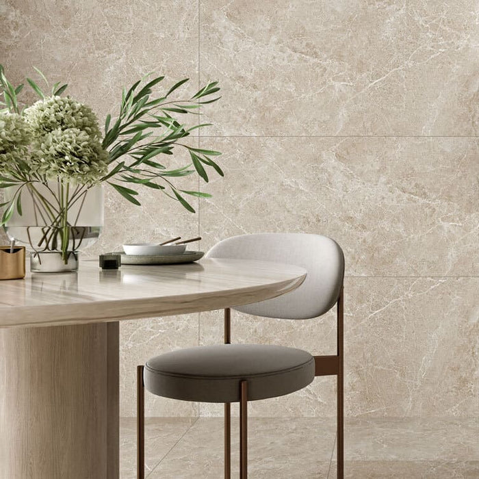 Giada Beige Matt Porcelain Wall & Floor Tile