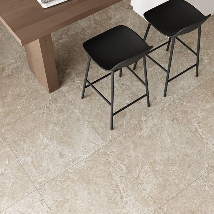 Giada Beige Matt Porcelain Wall & Floor Tile
